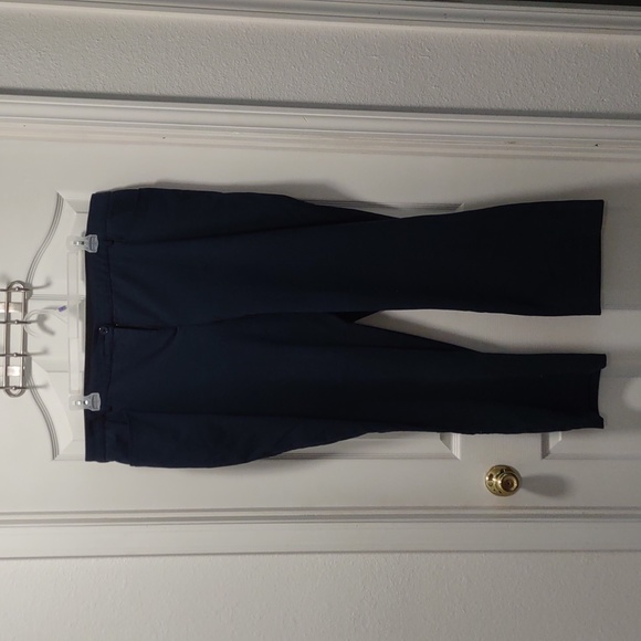 Navy Lane Bryant Straight Leg pants - Picture 1 of 7